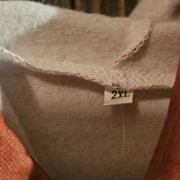 2XL Fox & Floral Print Hoodie – Cottagecore / Nature Graphic Pullover - Picture 3 of 3